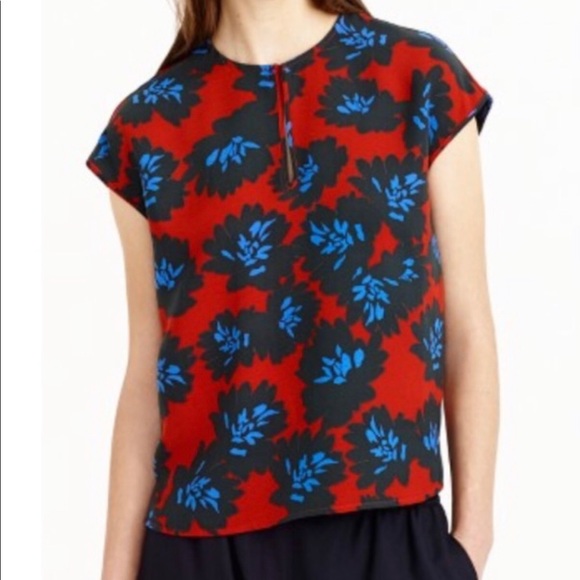 J. Crew Tops - J.Crew Firework Floral Top